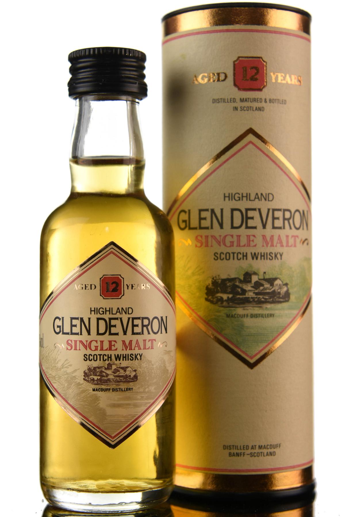Glen Deveron 12 Year Old Miniature