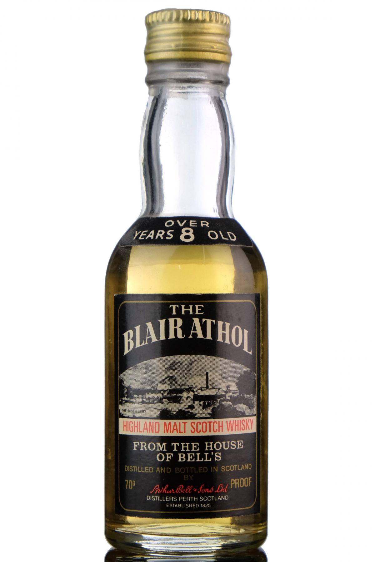 Blair Athol 8 Year Old - 70 Proof - Miniature