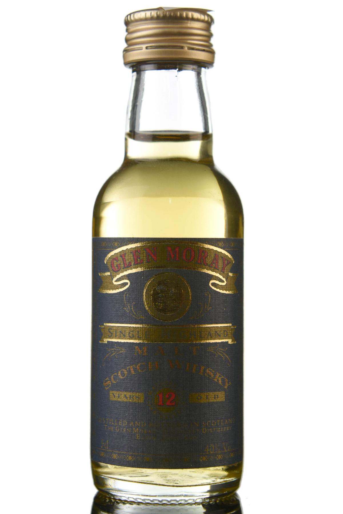 Glen Moray 12 Year Old Miniature