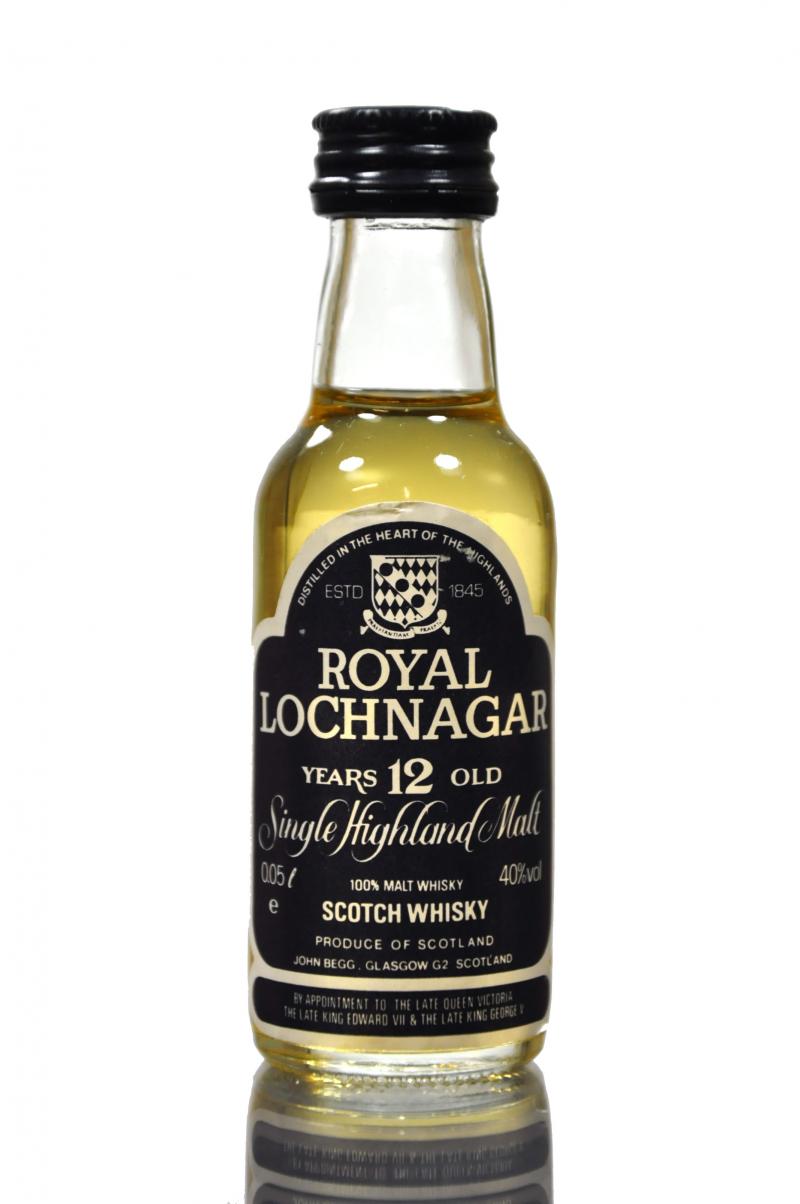 Royal Lochnagar 12 Year Old Miniature