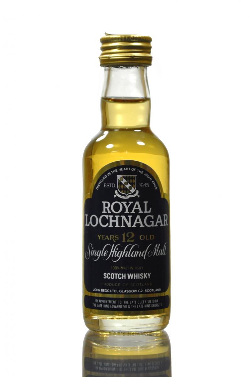 Royal Lochnagar 12 Year Old Miniature