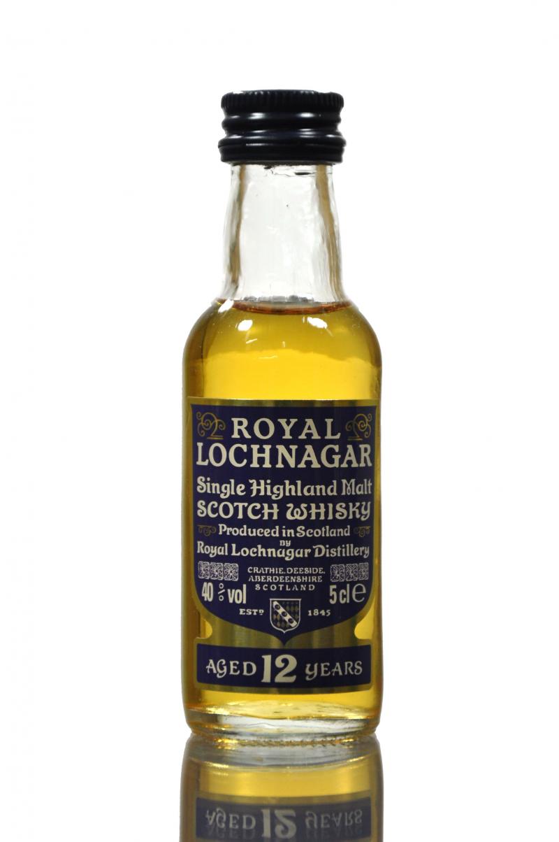 Royal Lochnagar 12 Year Old Miniature