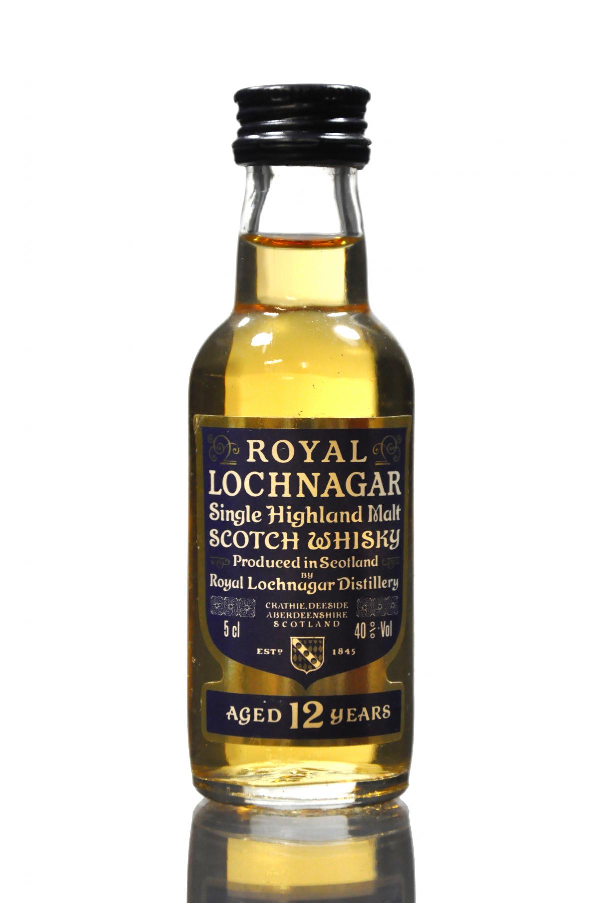 Royal Lochnagar 12 Year Old Miniature