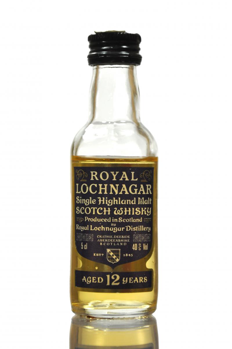 Royal Lochnagar 12 Year Old Miniature