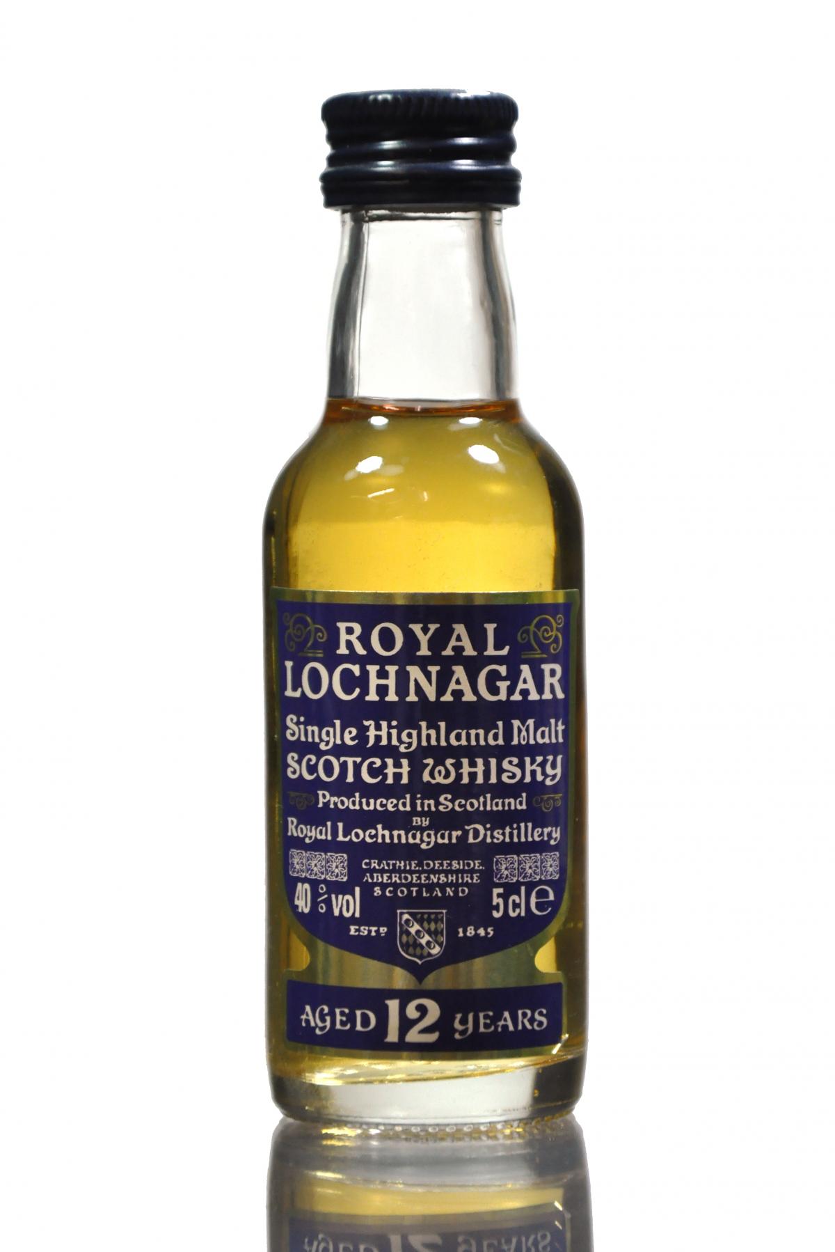 Royal Lochnagar 12 Year Old Miniature