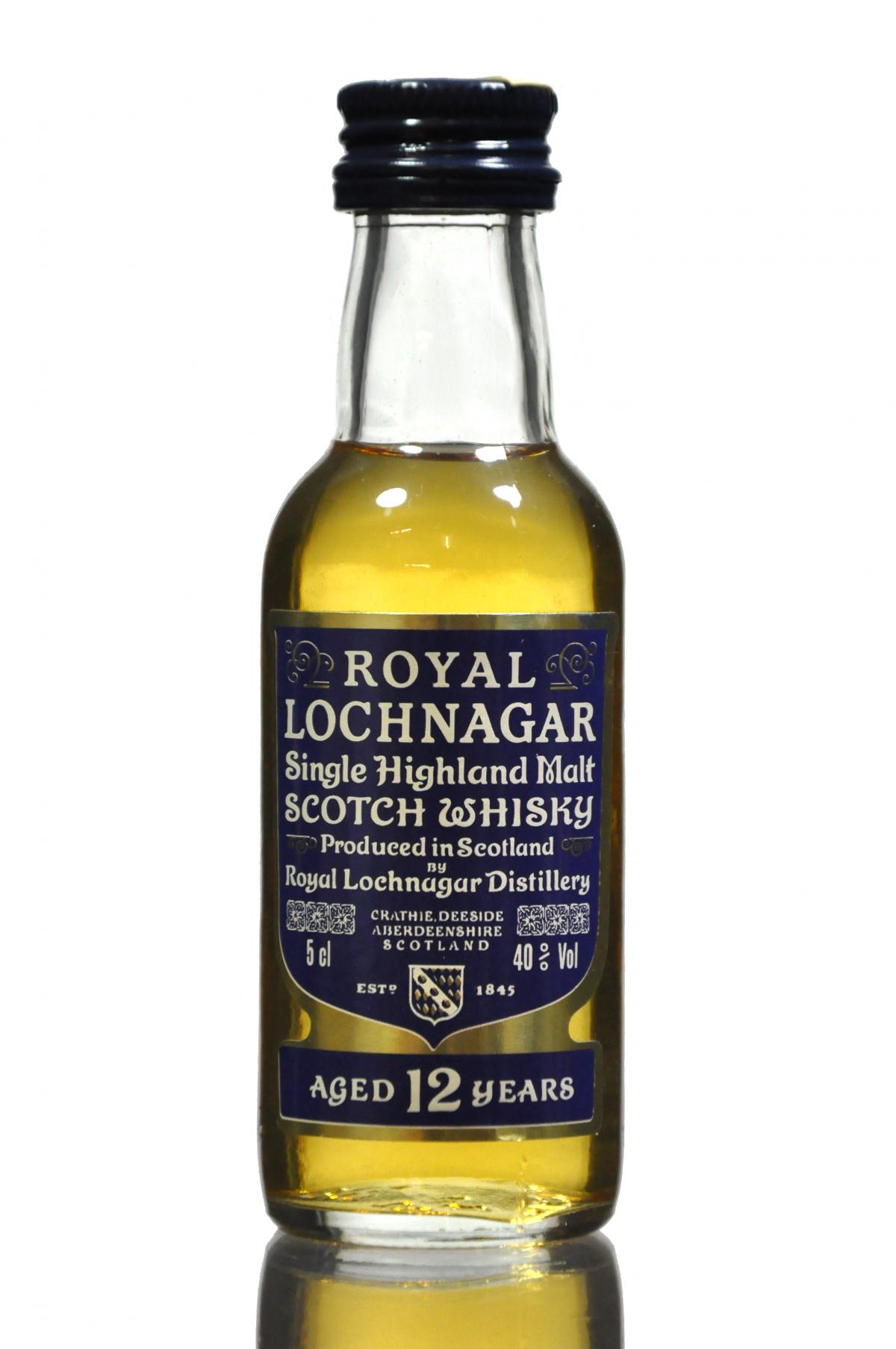 Royal Lochnagar 12 Year Old Miniature