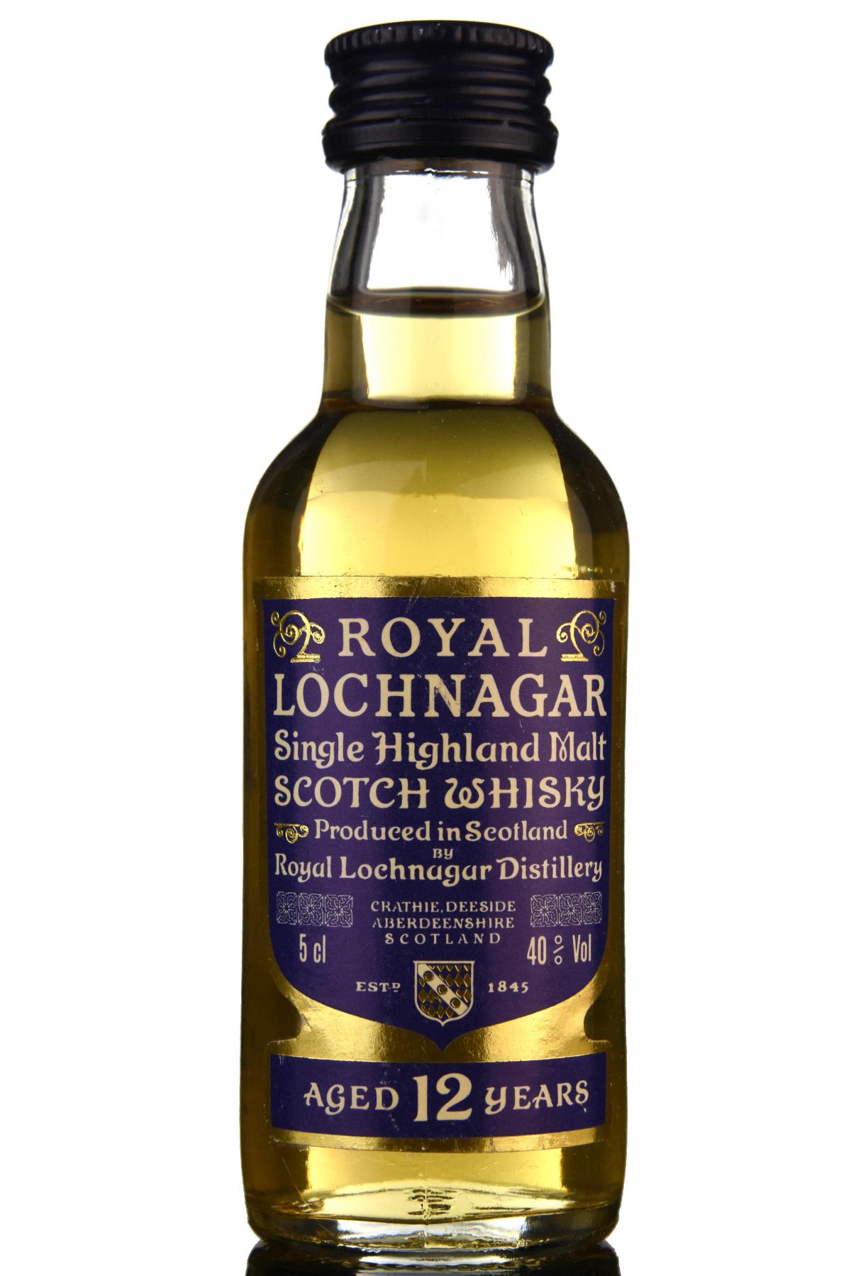Royal Lochnagar 12 Year Old Miniature