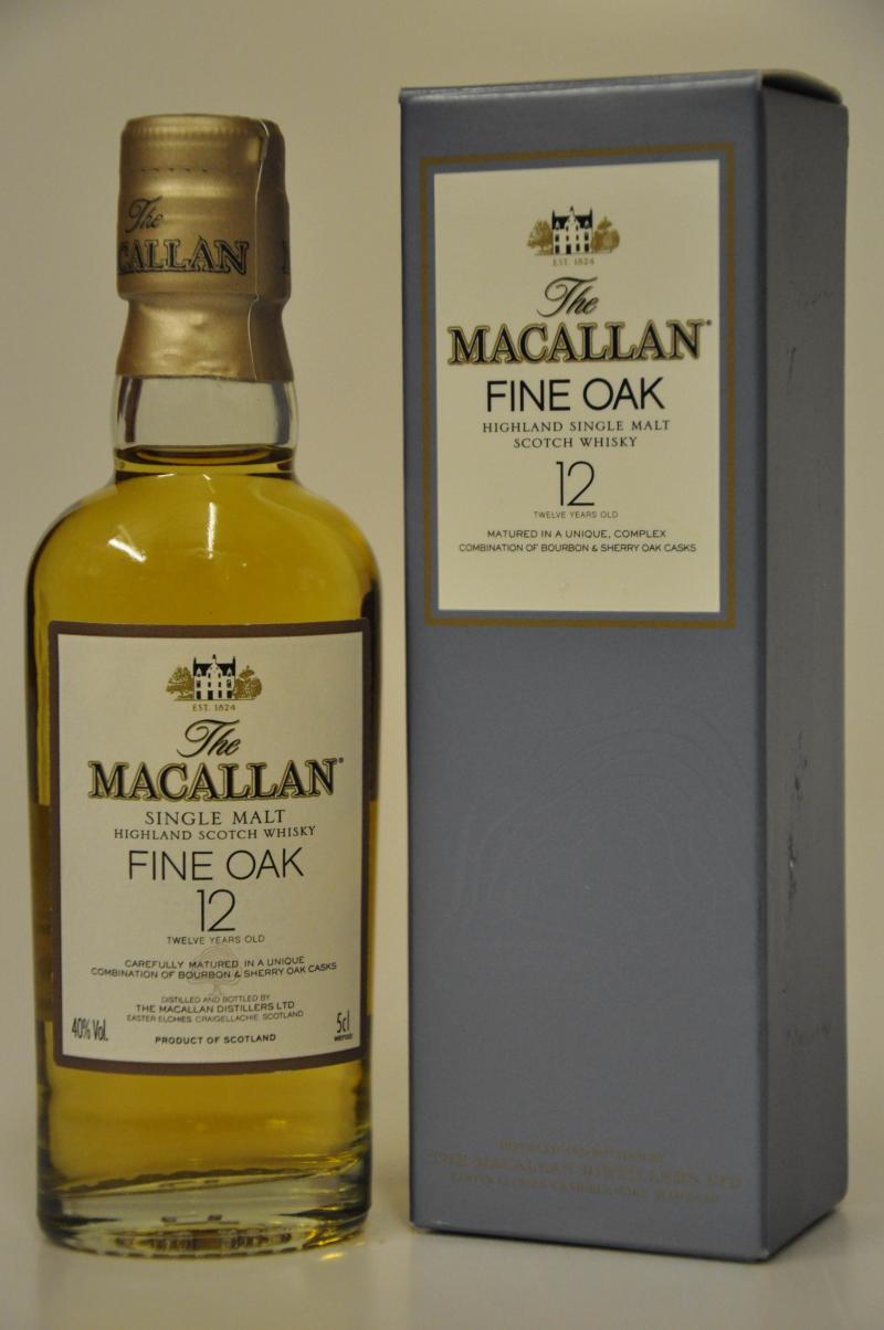 Macallan 12 Year Old Miniature