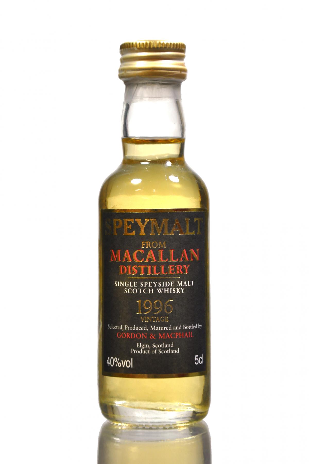 Macallan 1996 Speymalt - Gordon & MacPhail Miniature