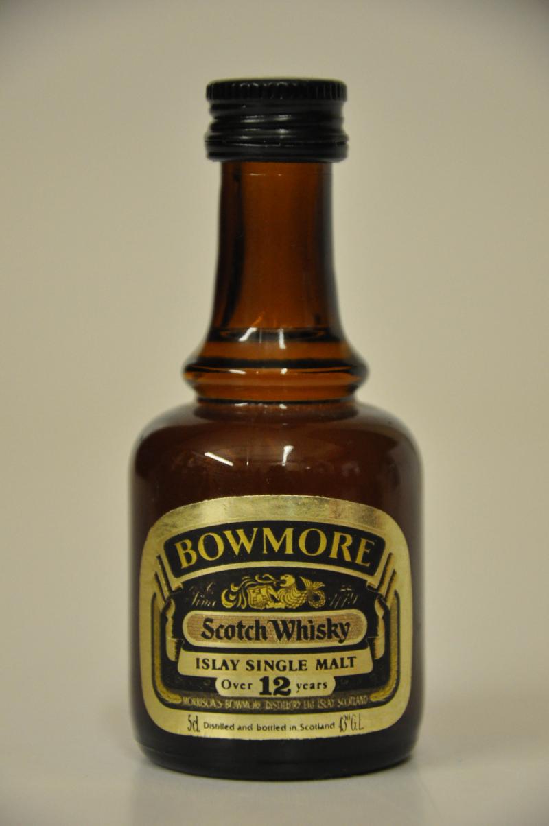 Bowmore 12 Year Old - Dumpy Miniature