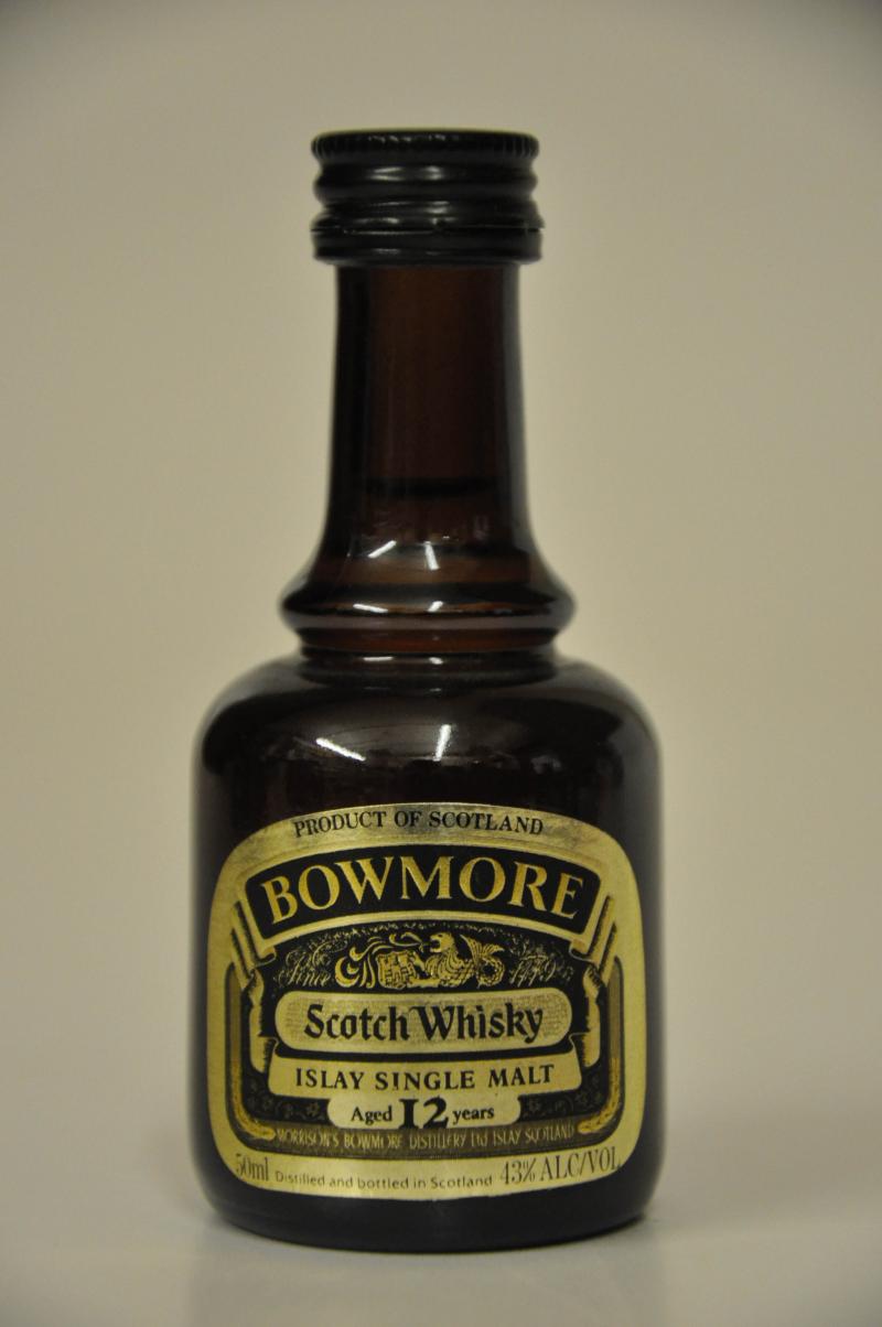 Bowmore 12 Year Old - Dumpy Miniature