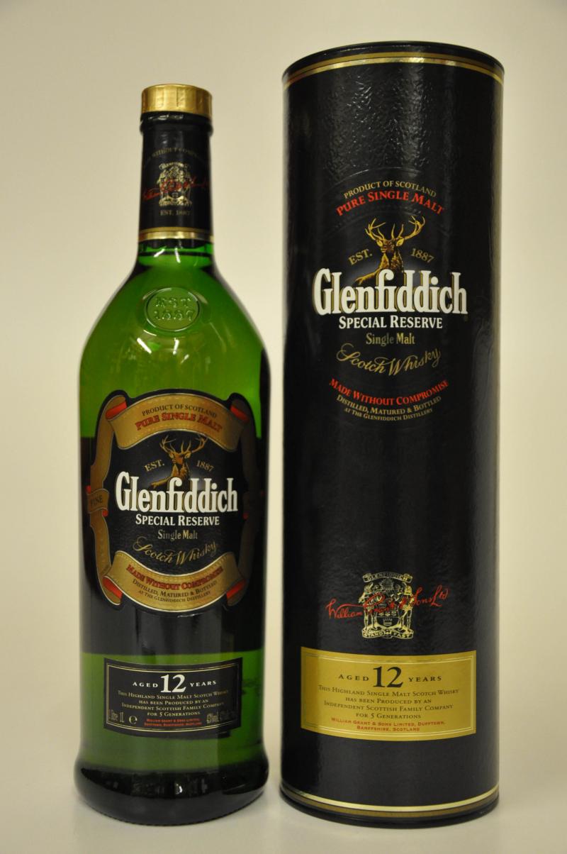 Glenfiddich 12 Year Old - 1 Litre