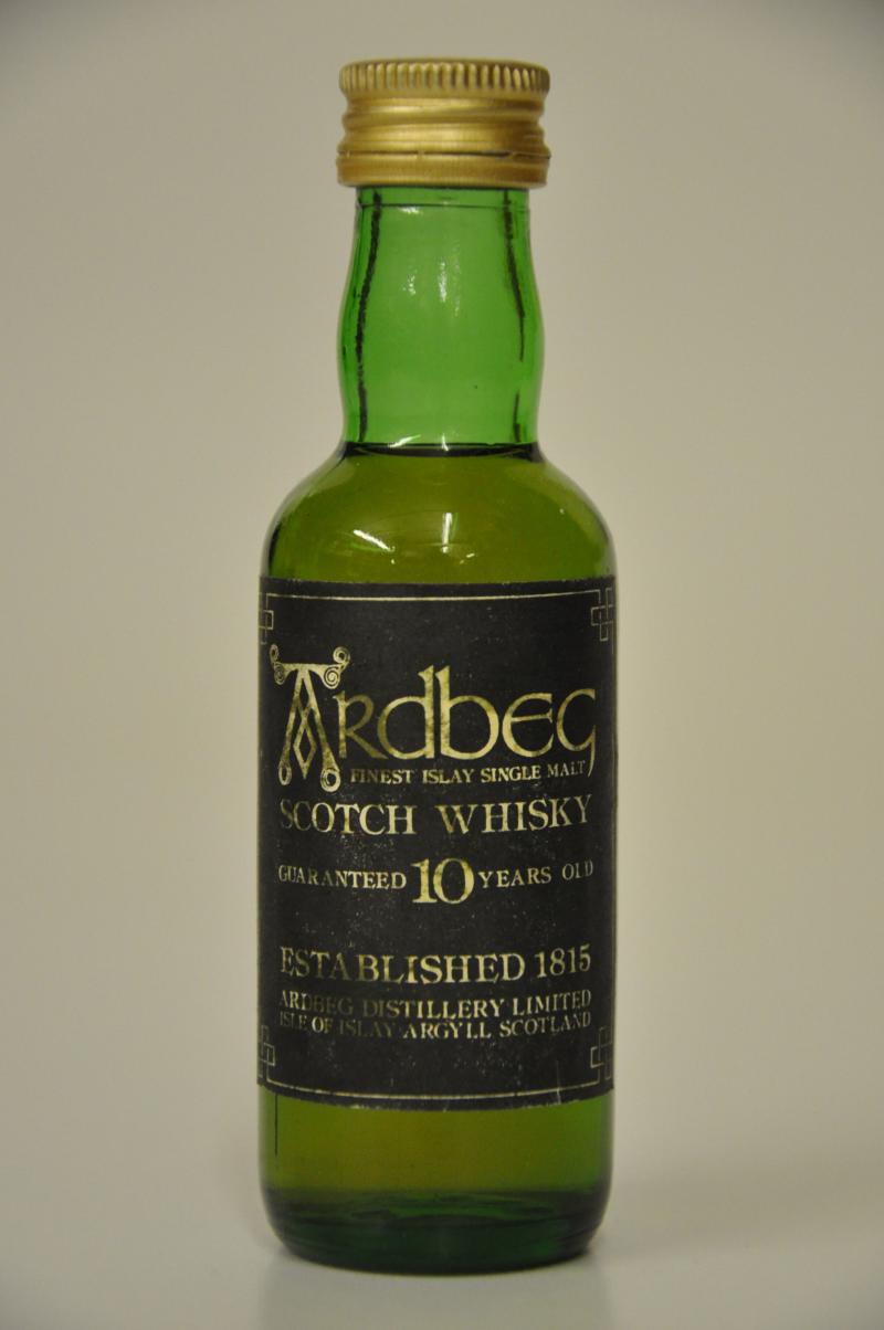 Ardbeg Guaranteed 10 Year Old Miniature