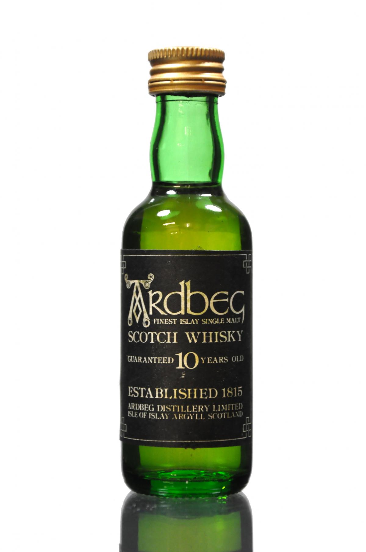 Ardbeg Guaranteed 10 Year Old Miniature