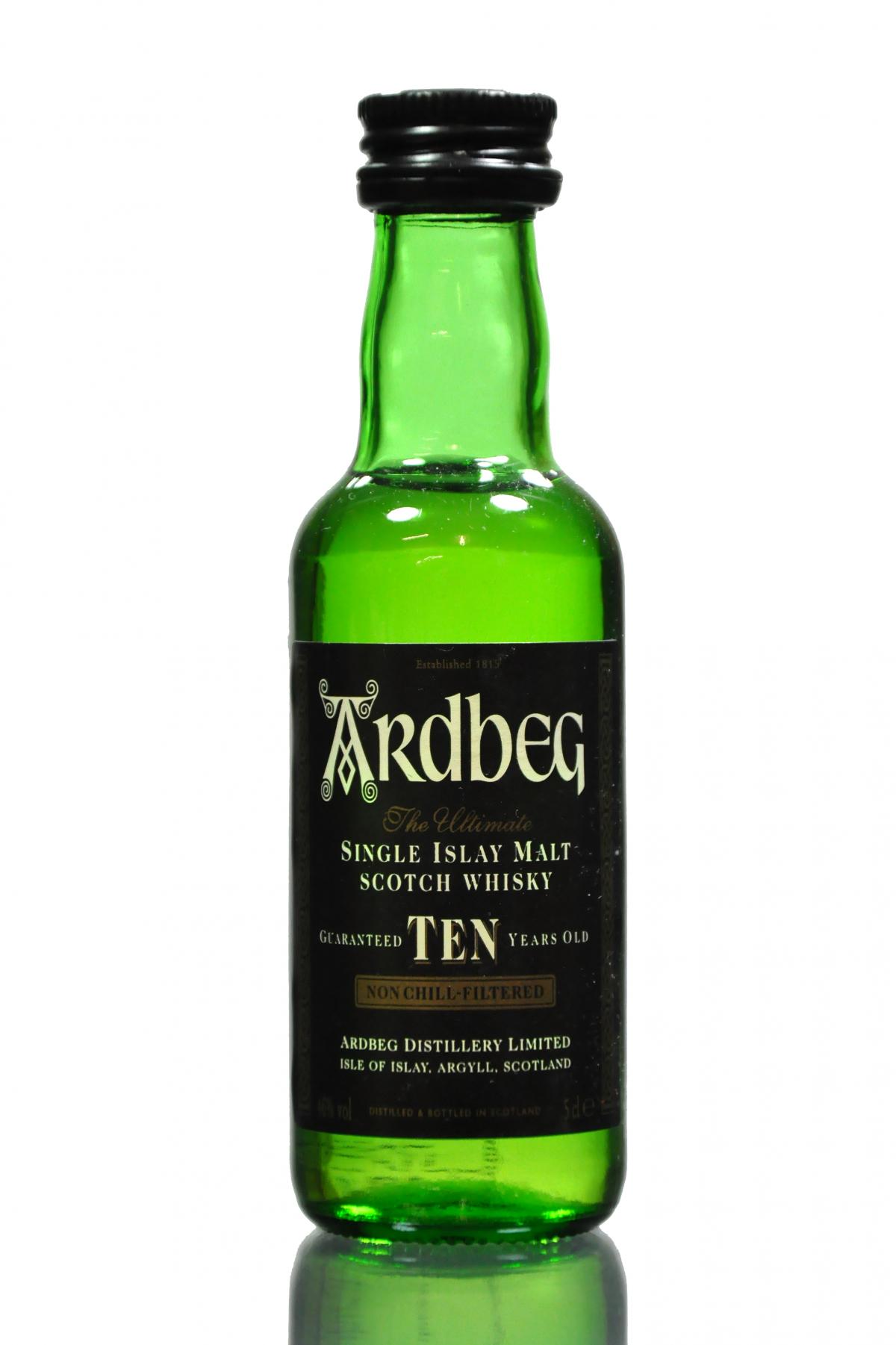 Ardbeg 10 Year Old Miniature