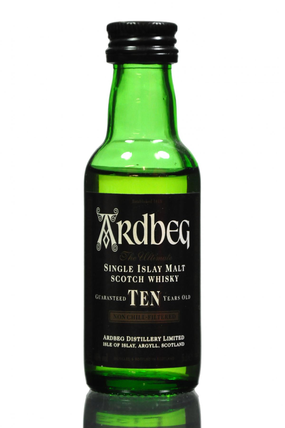 Ardbeg 10 Year Old Miniature