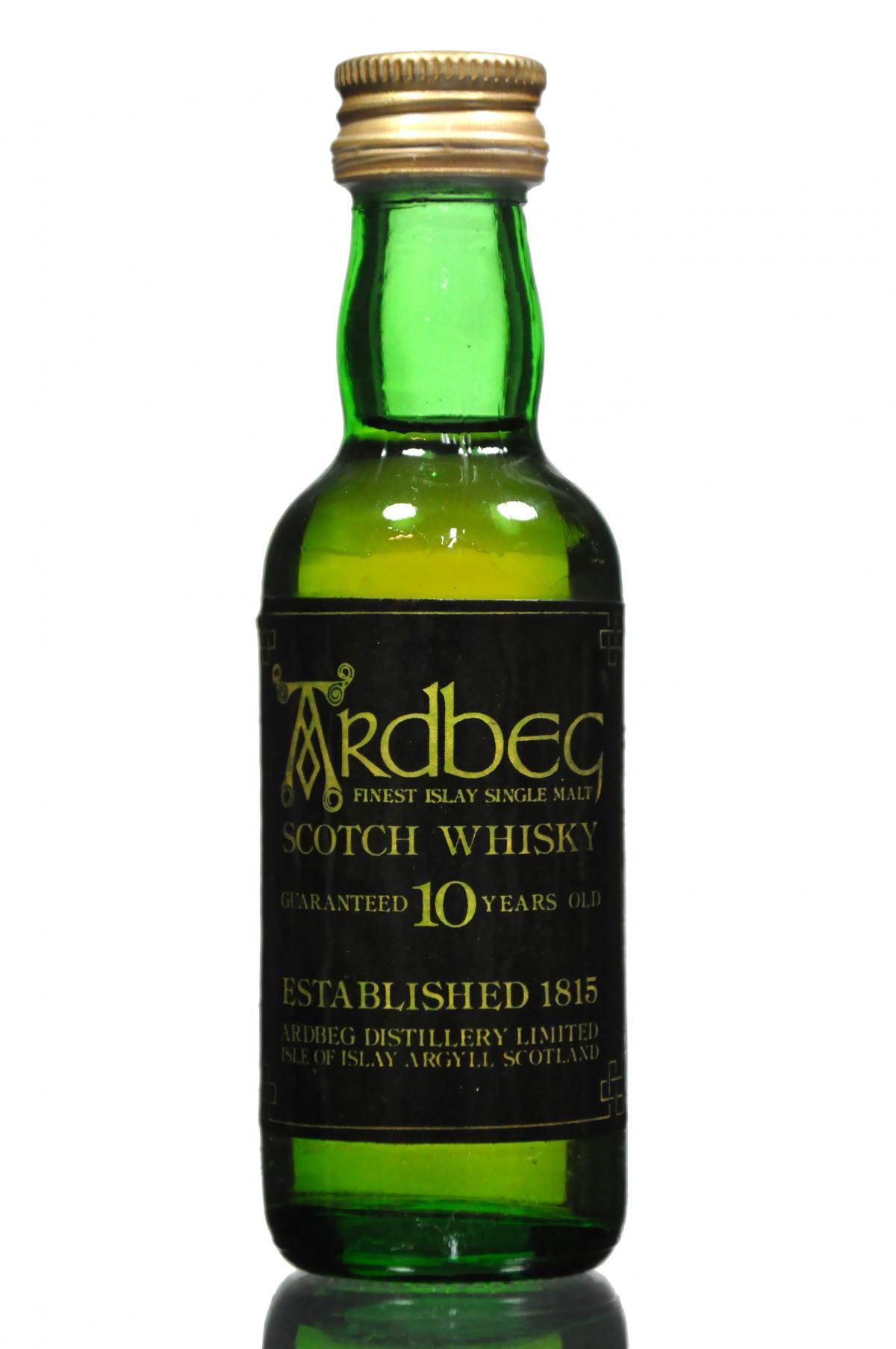 Ardbeg Guaranteed 10 Year Old Miniature