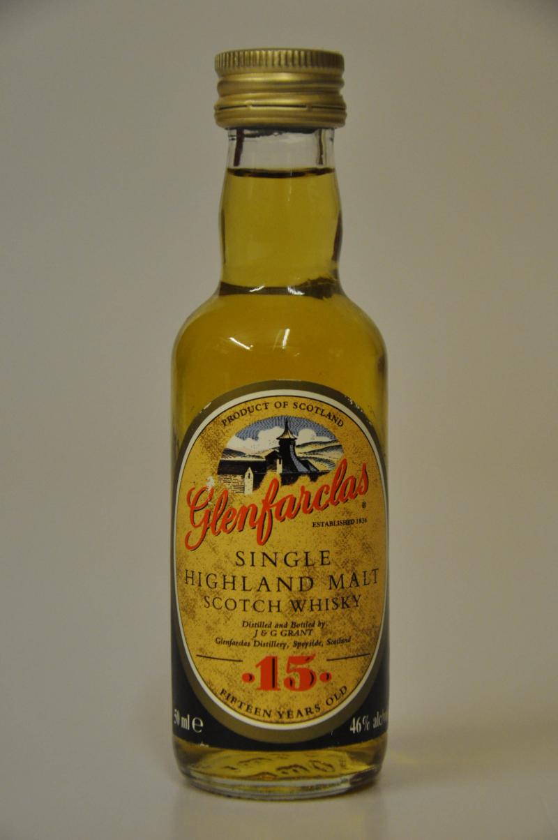 Glenfarclas 15 Year Old Miniature