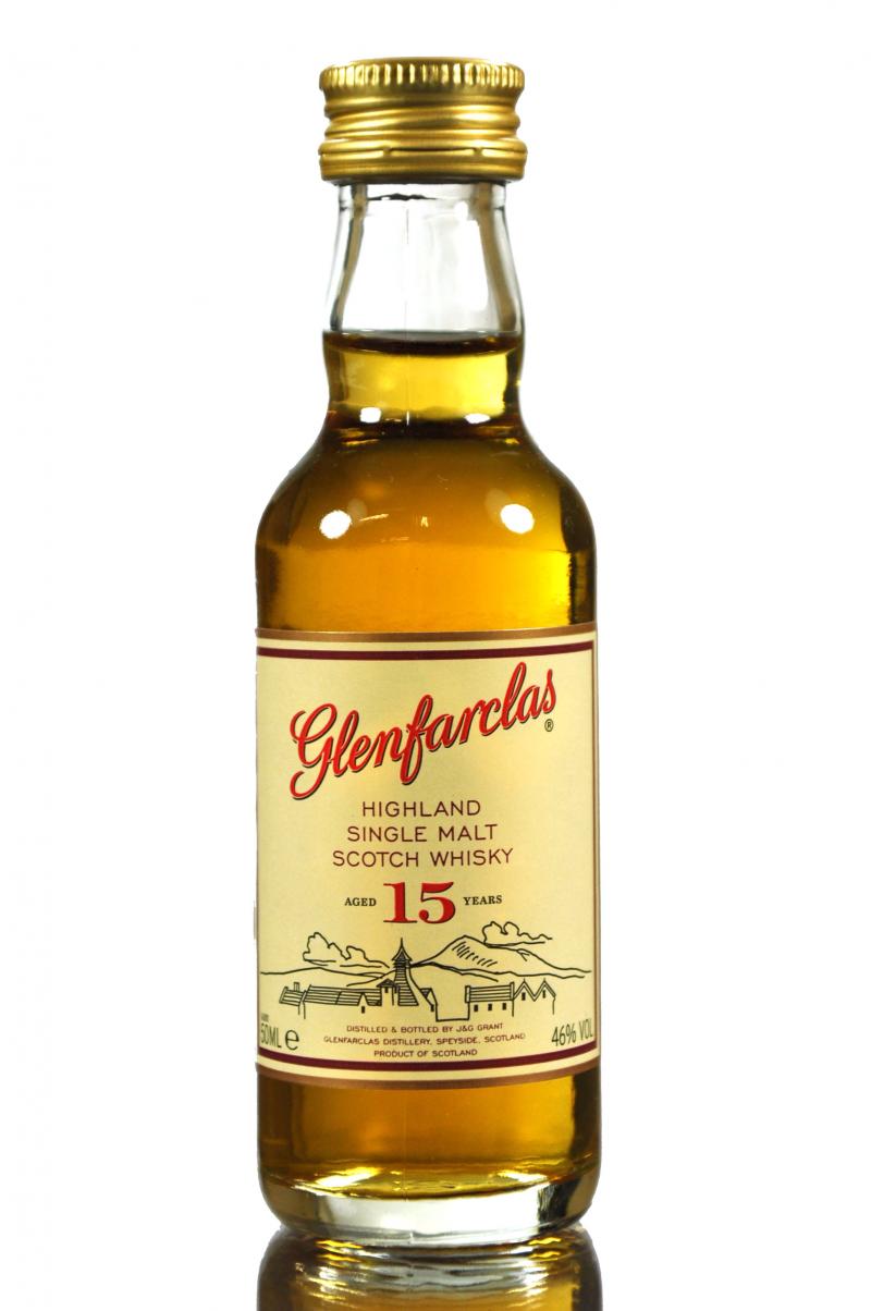 Glenfarclas 15 Year Old Miniature