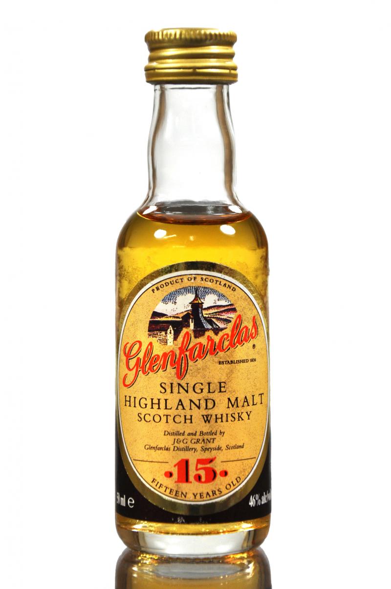 Glenfarclas 15 Year Old Miniature