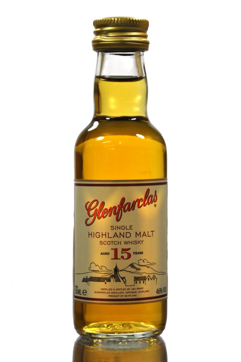 Glenfarclas 15 Year Old Miniature