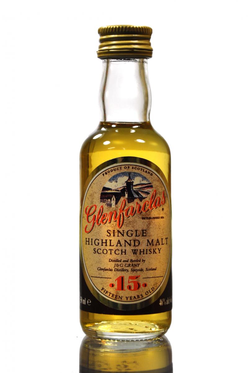 Glenfarclas 15 Year Old Miniature