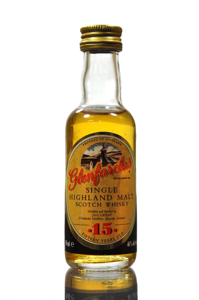 Glenfarclas 15 Year Old Miniature