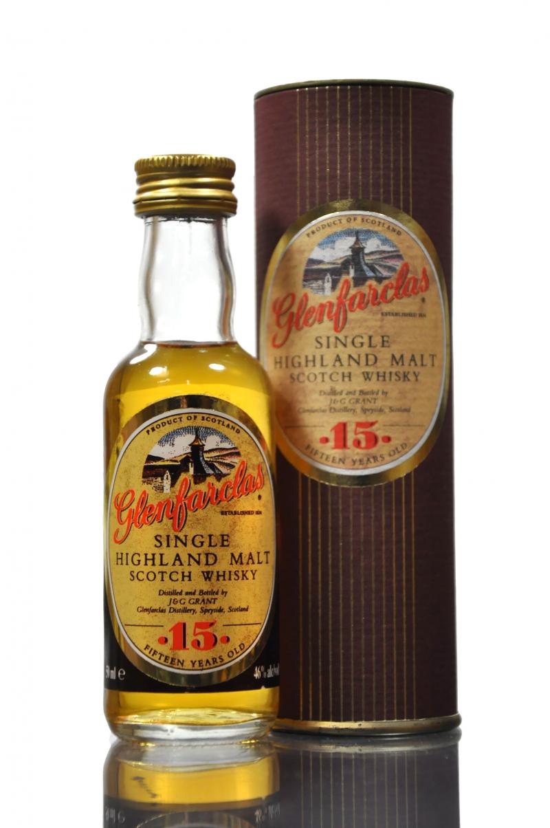 Glenfarclas 15 Year Old Miniature