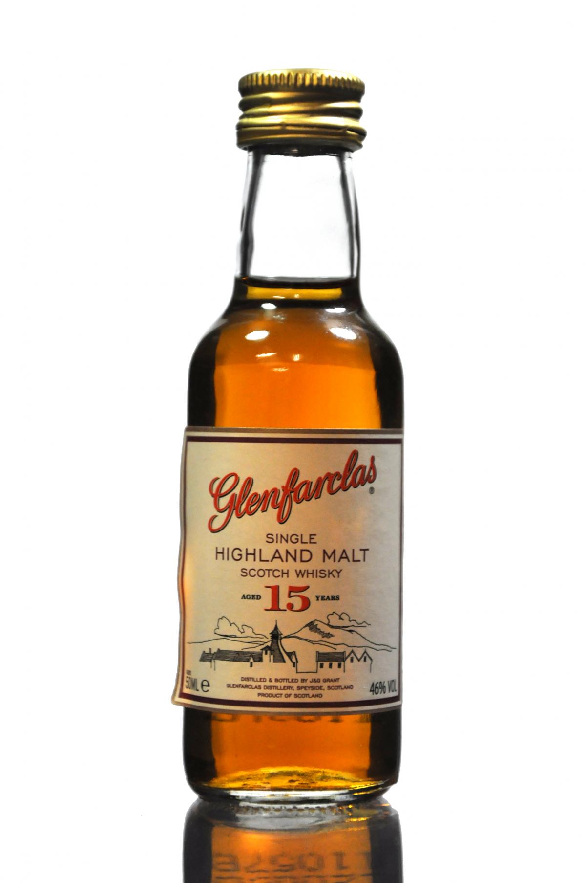 Glenfarclas 15 Year Old Miniature