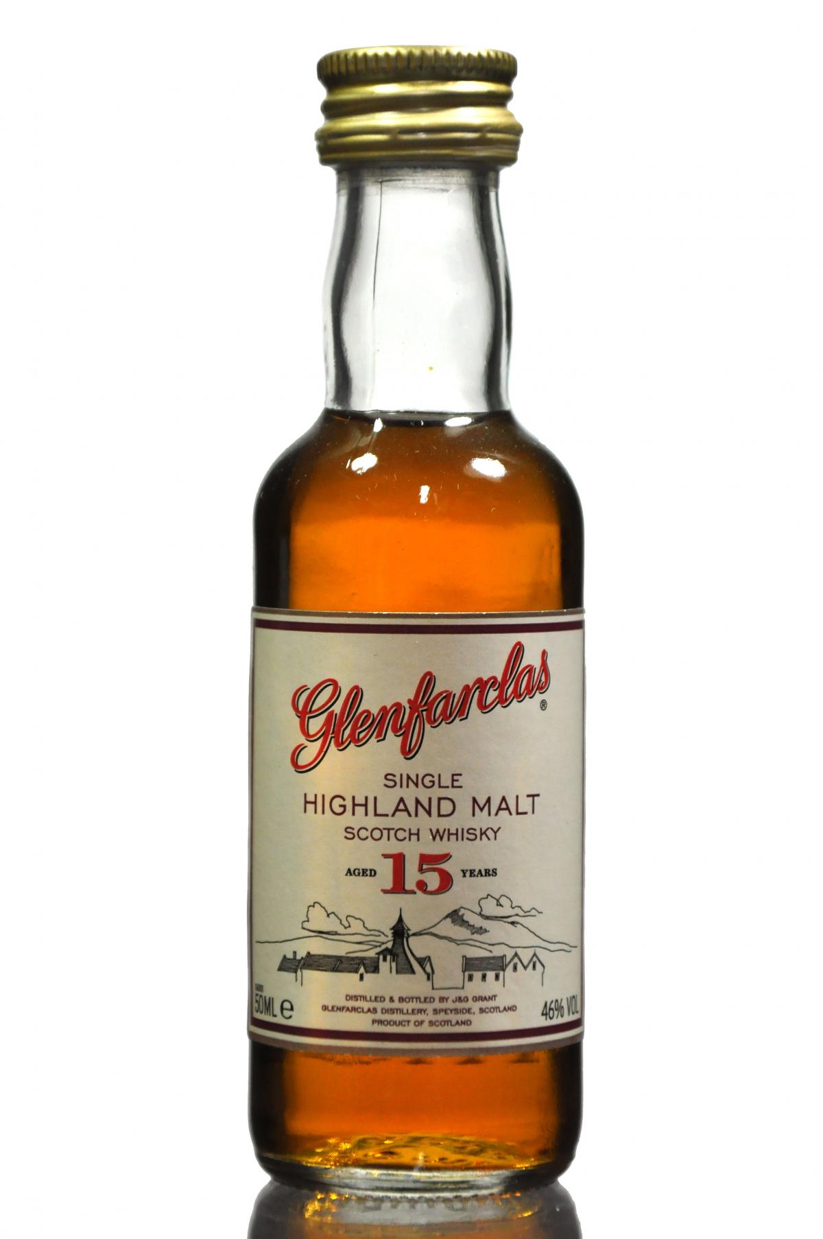 Glenfarclas 15 Year Old Miniature