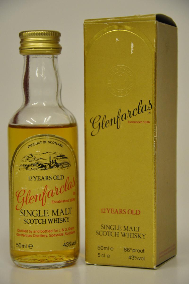 Glenfarclas 12 Year Old Miniature