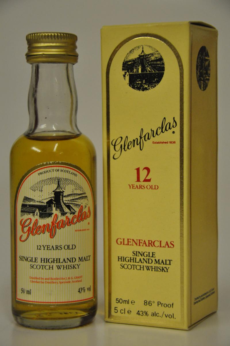 Glenfarclas 12 Year Old Miniature