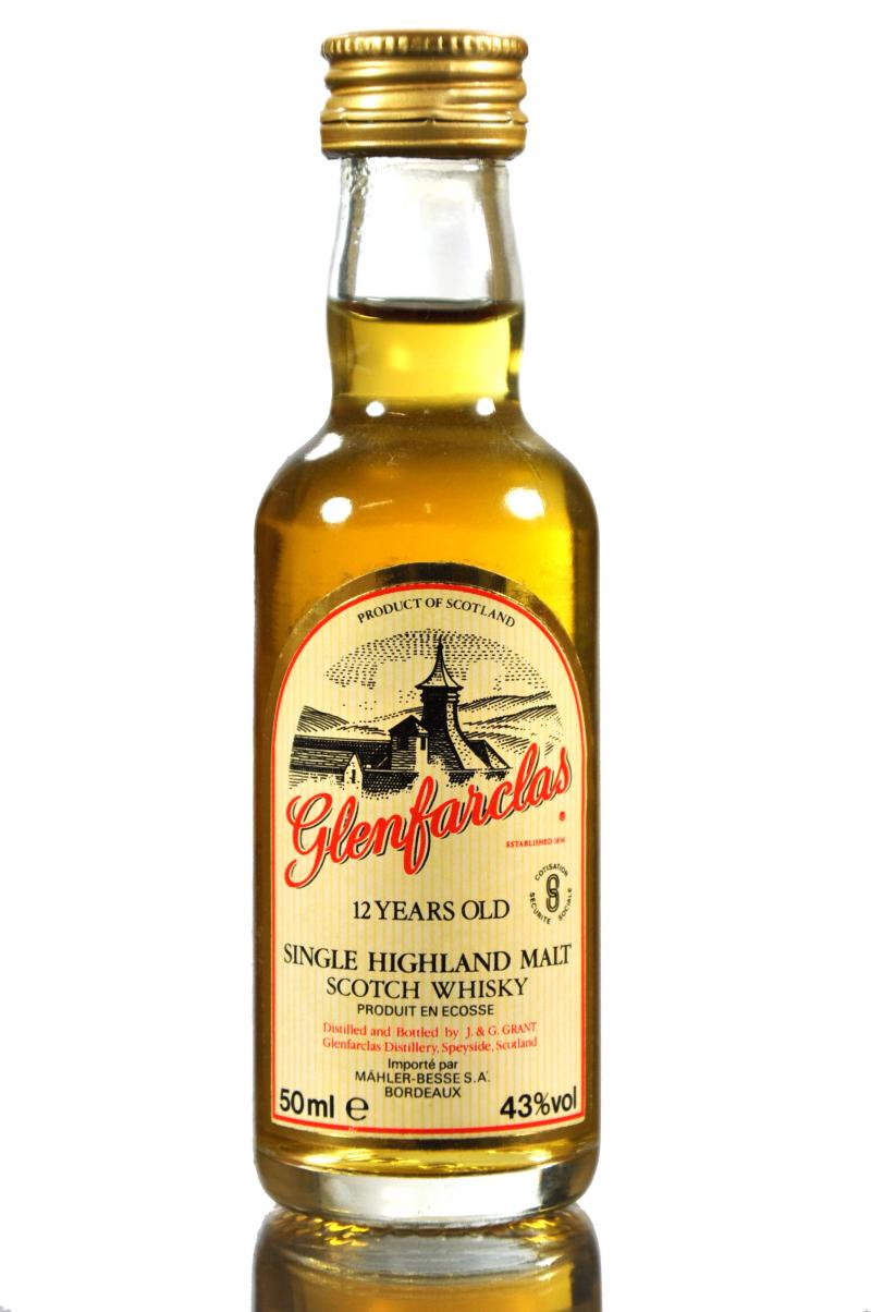 Glenfarclas 12 Year Old Miniature