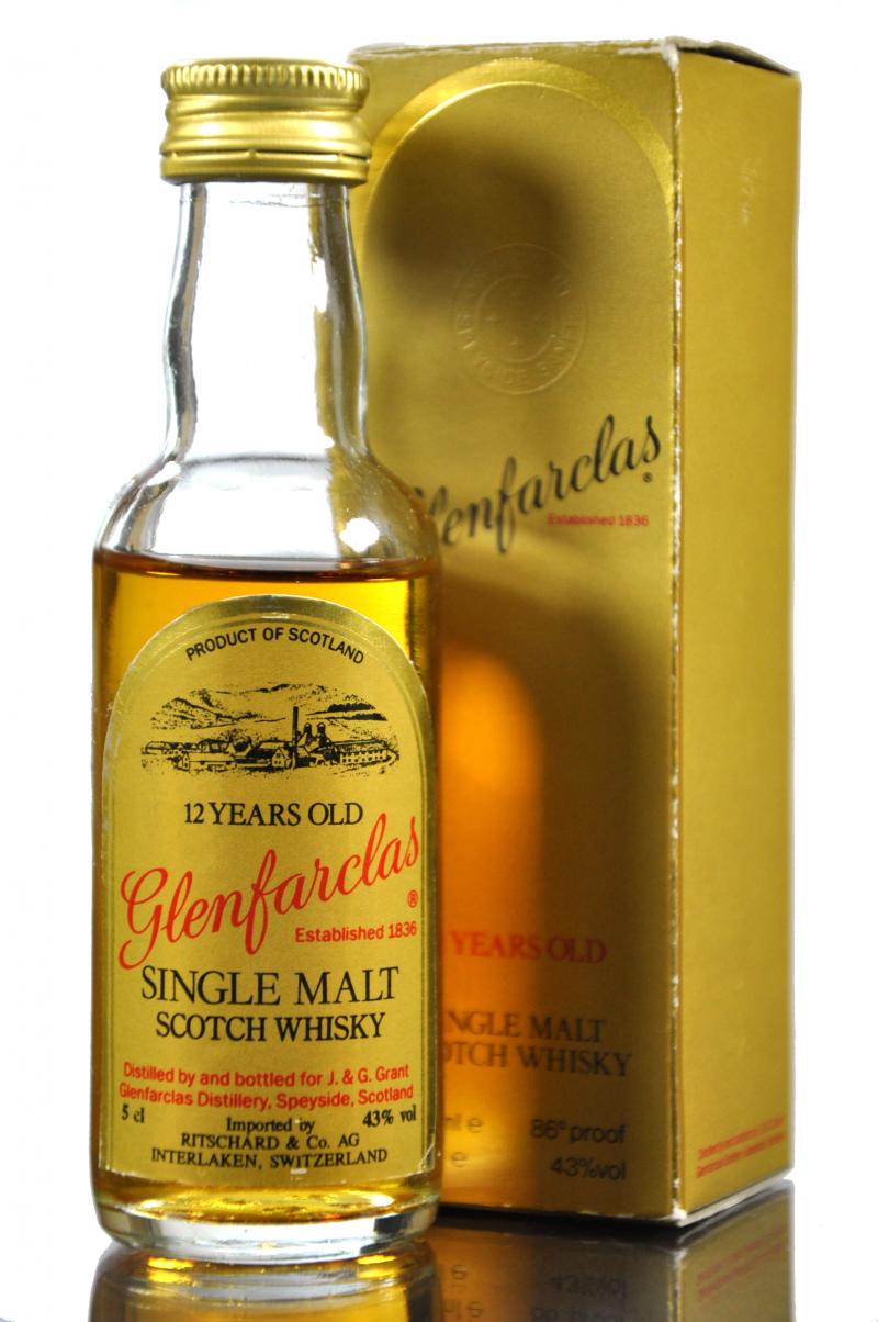 Glenfarclas 12 Year Old Miniature