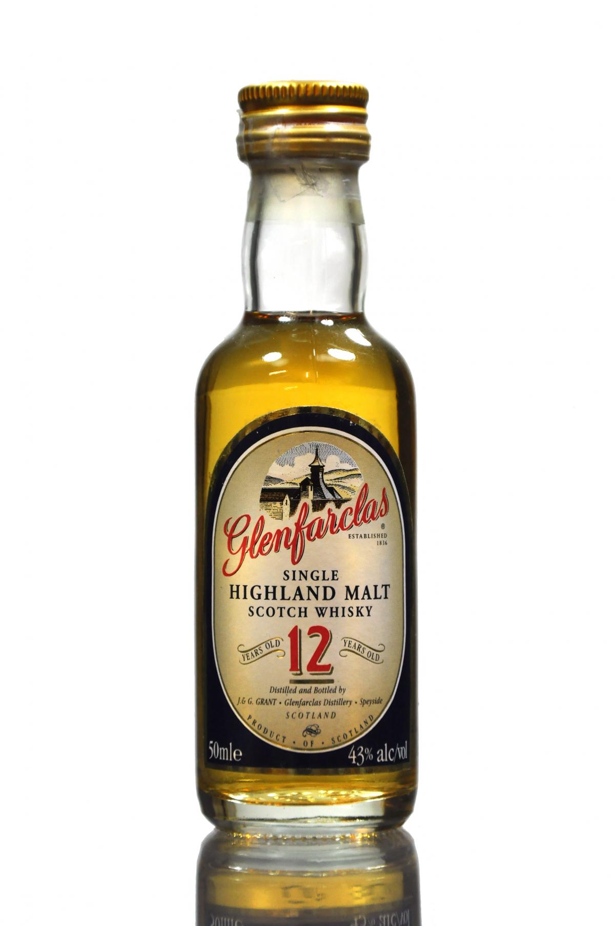 Glenfarclas 12 Year Old Miniature