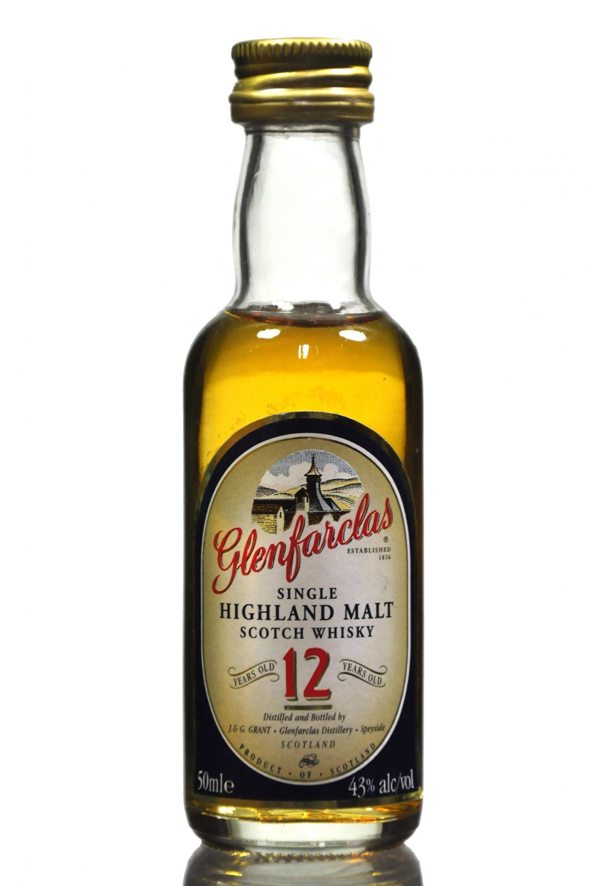 Glenfarclas 12 Year Old Miniature