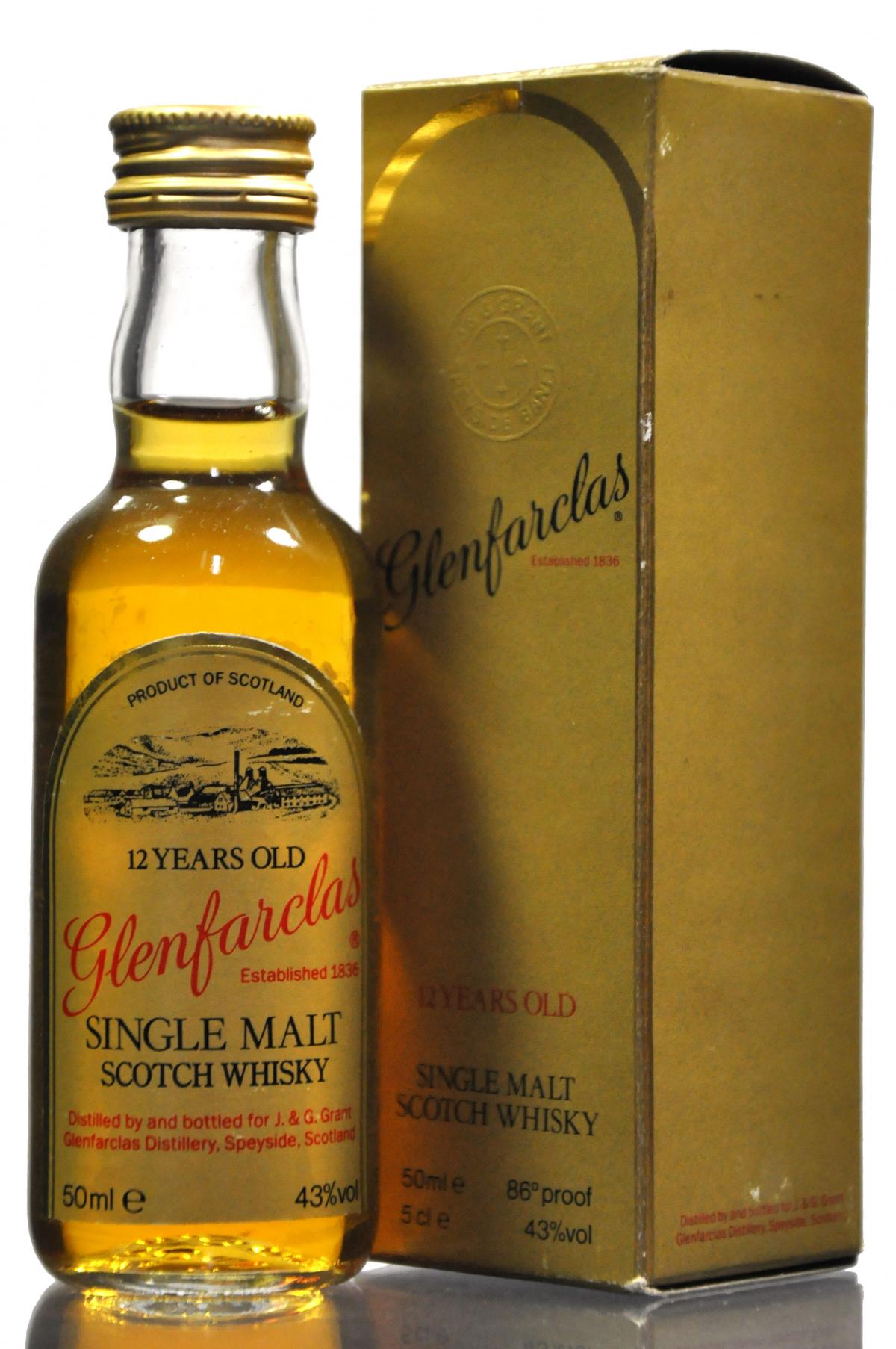 Glenfarclas 12 Year Old Miniature