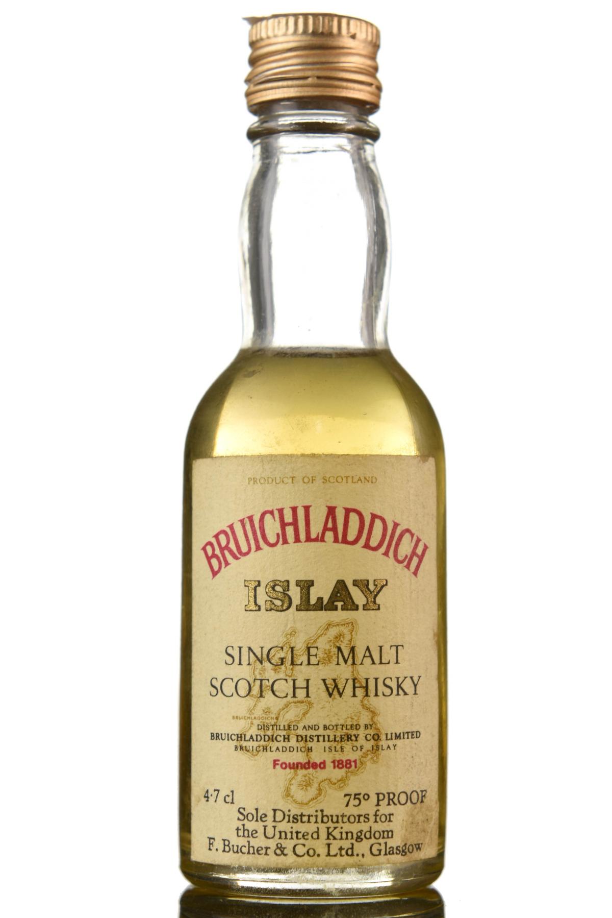 Bruichladdich 75 Proof Miniature