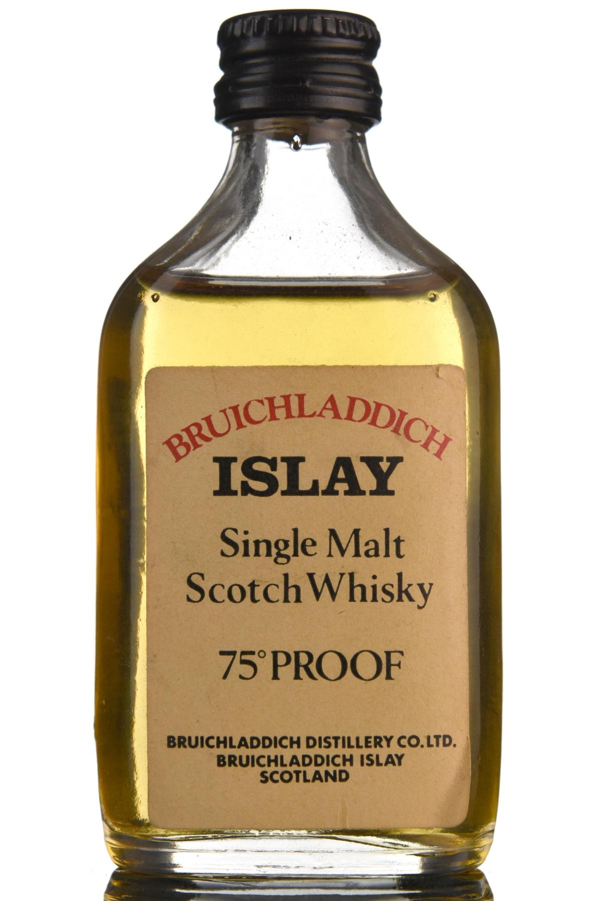 Bruichladdich 75 Proof Miniature