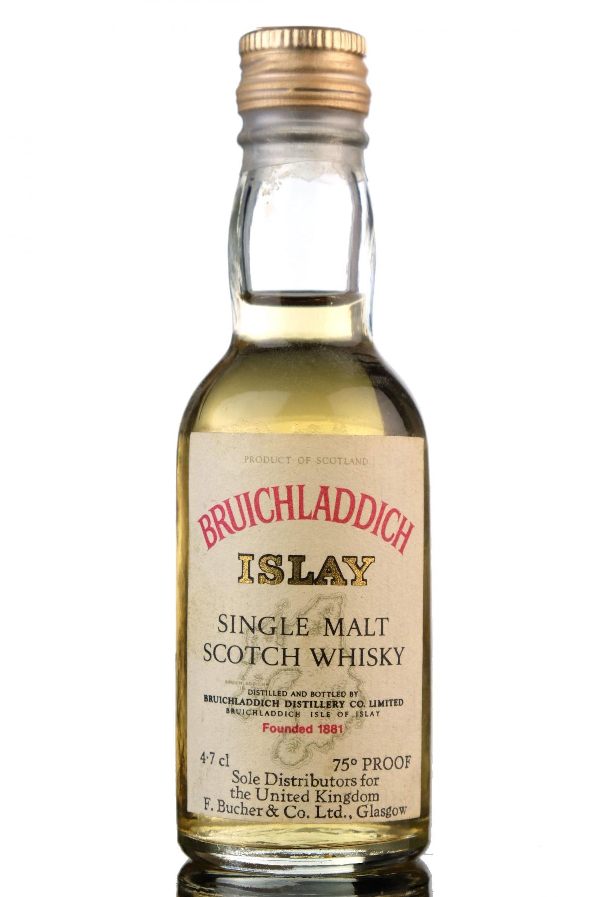 Bruichladdich 75 Proof Miniature