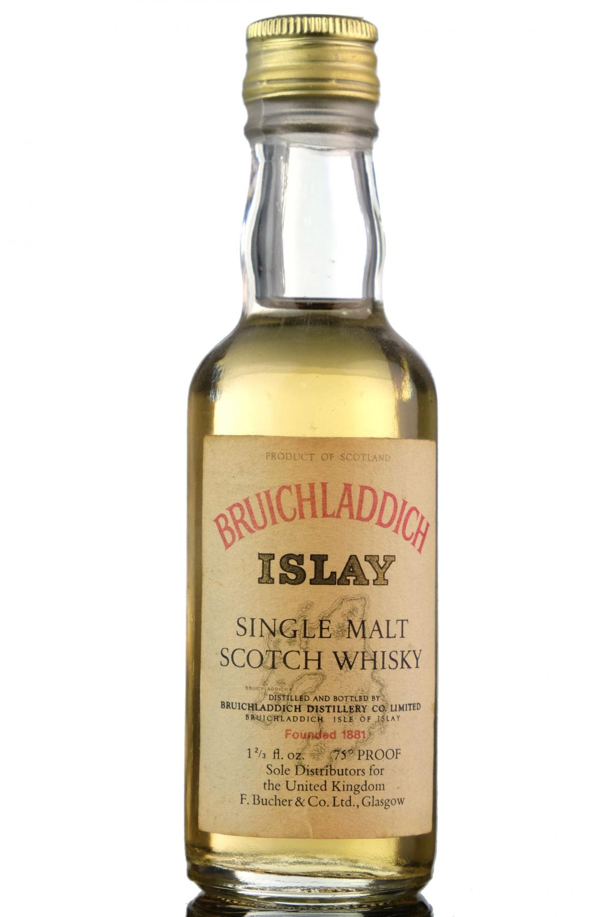 Bruichladdich 75 Proof Miniature