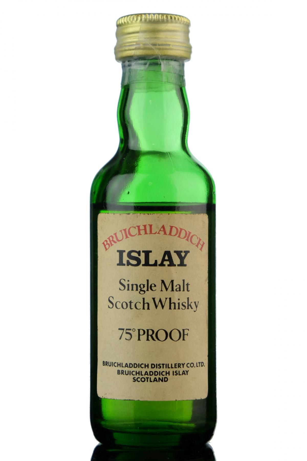 Bruichladdich 75 Proof Miniature