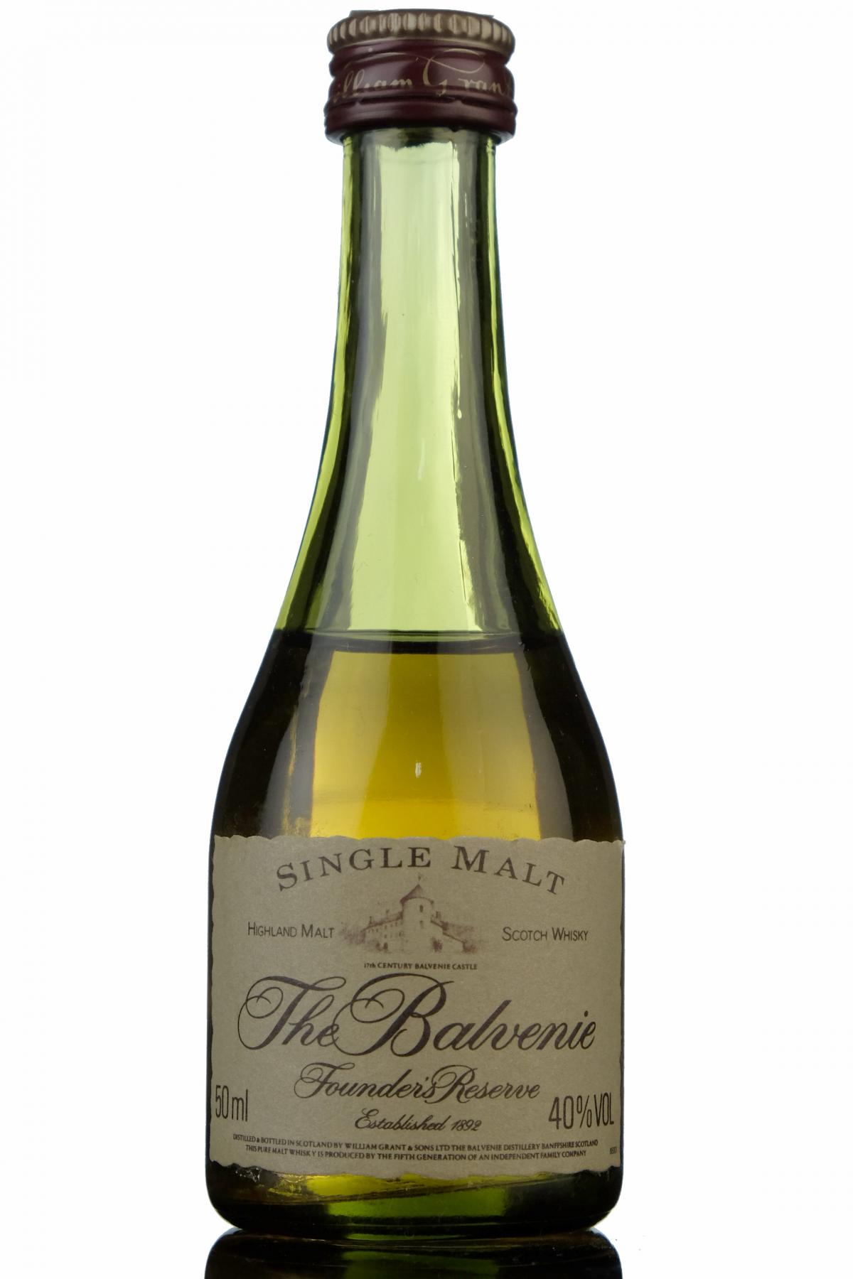Balvenie Founders Reserve Miniature