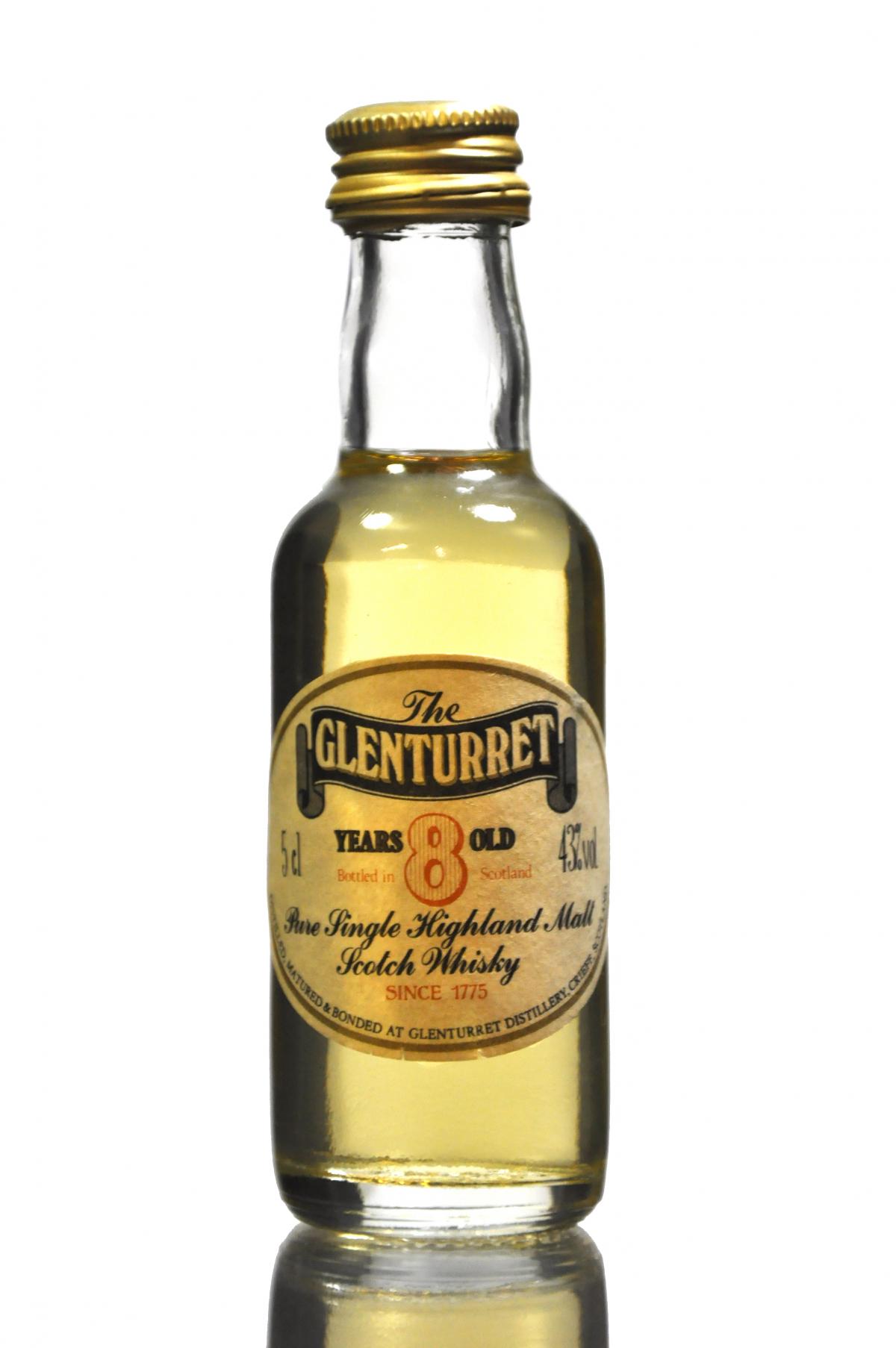 Glenturret 8 Year Old Miniature