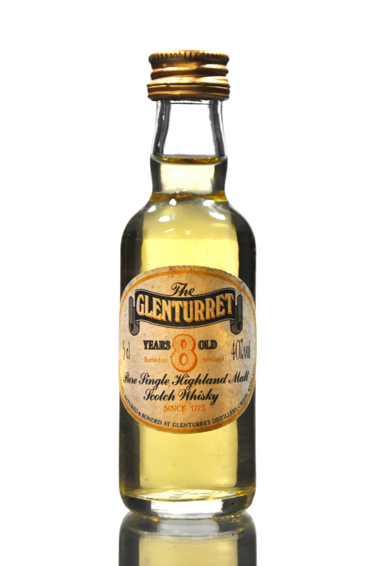 Glenturret 8 Year Old Miniature