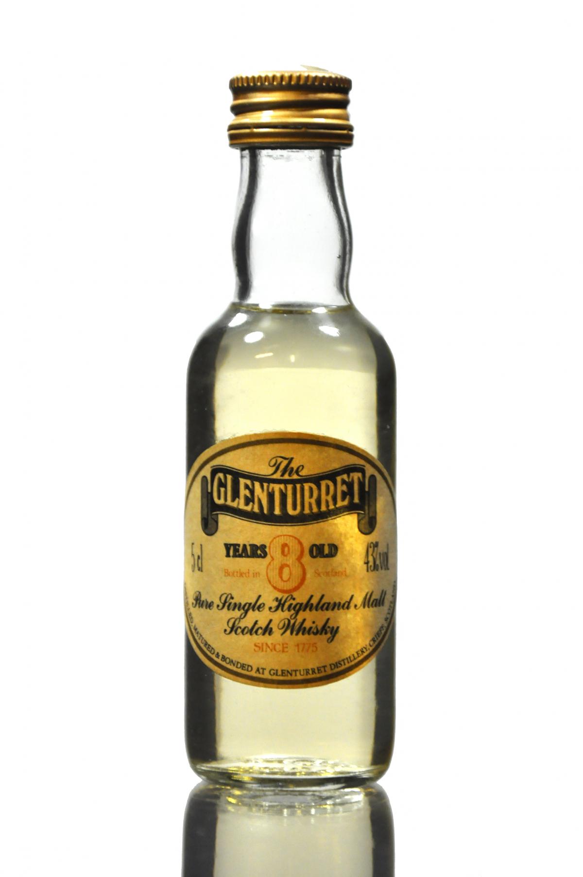 Glenturret 8 Year Old Miniature