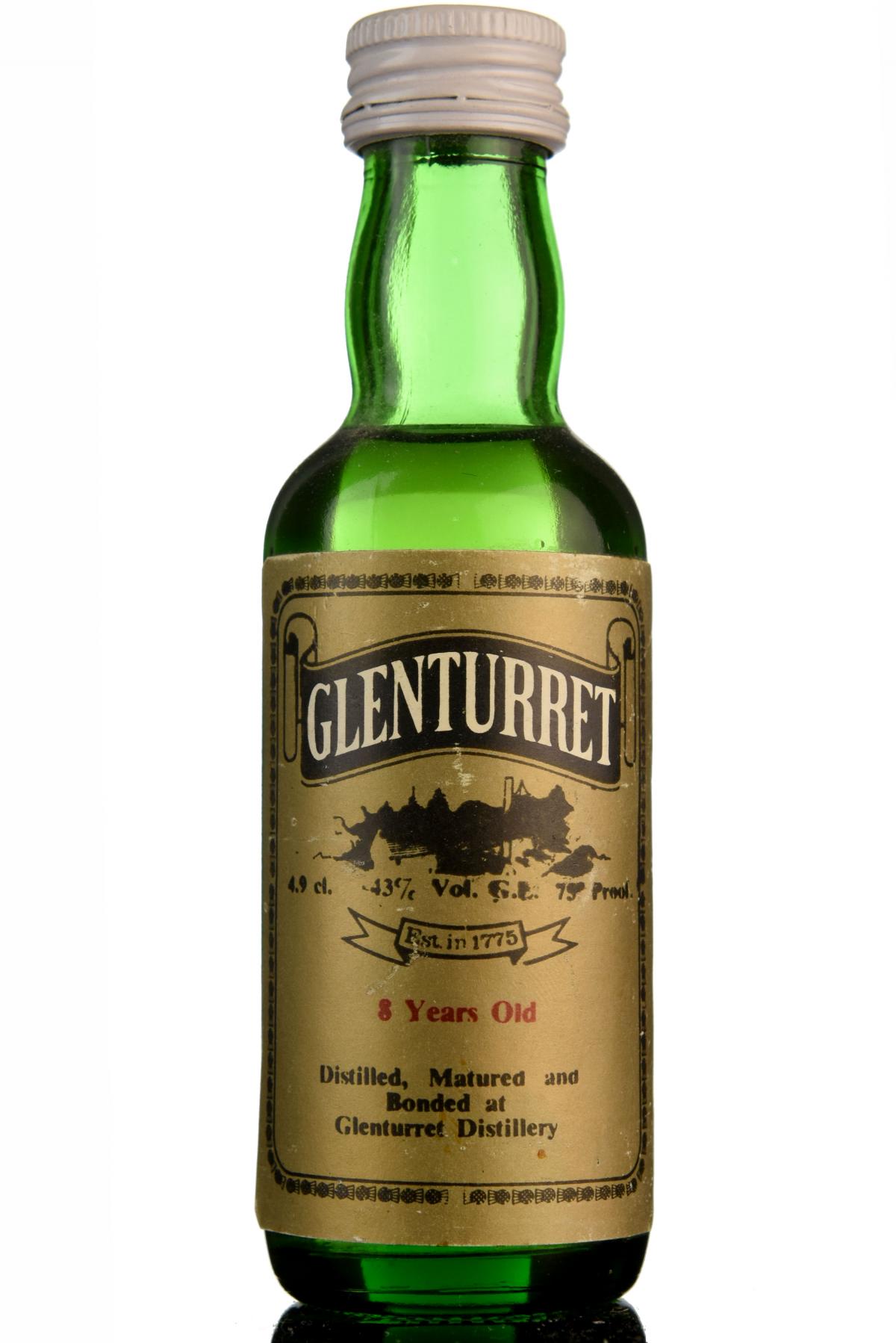 Glenturret 8 Year Old Miniature