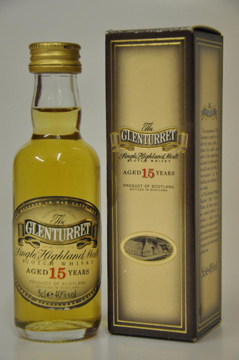 Glenturret 15 Year Old Miniature