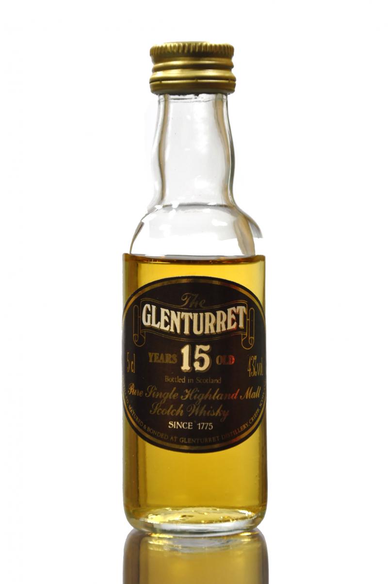 Glenturret 15 Year Old Miniature
