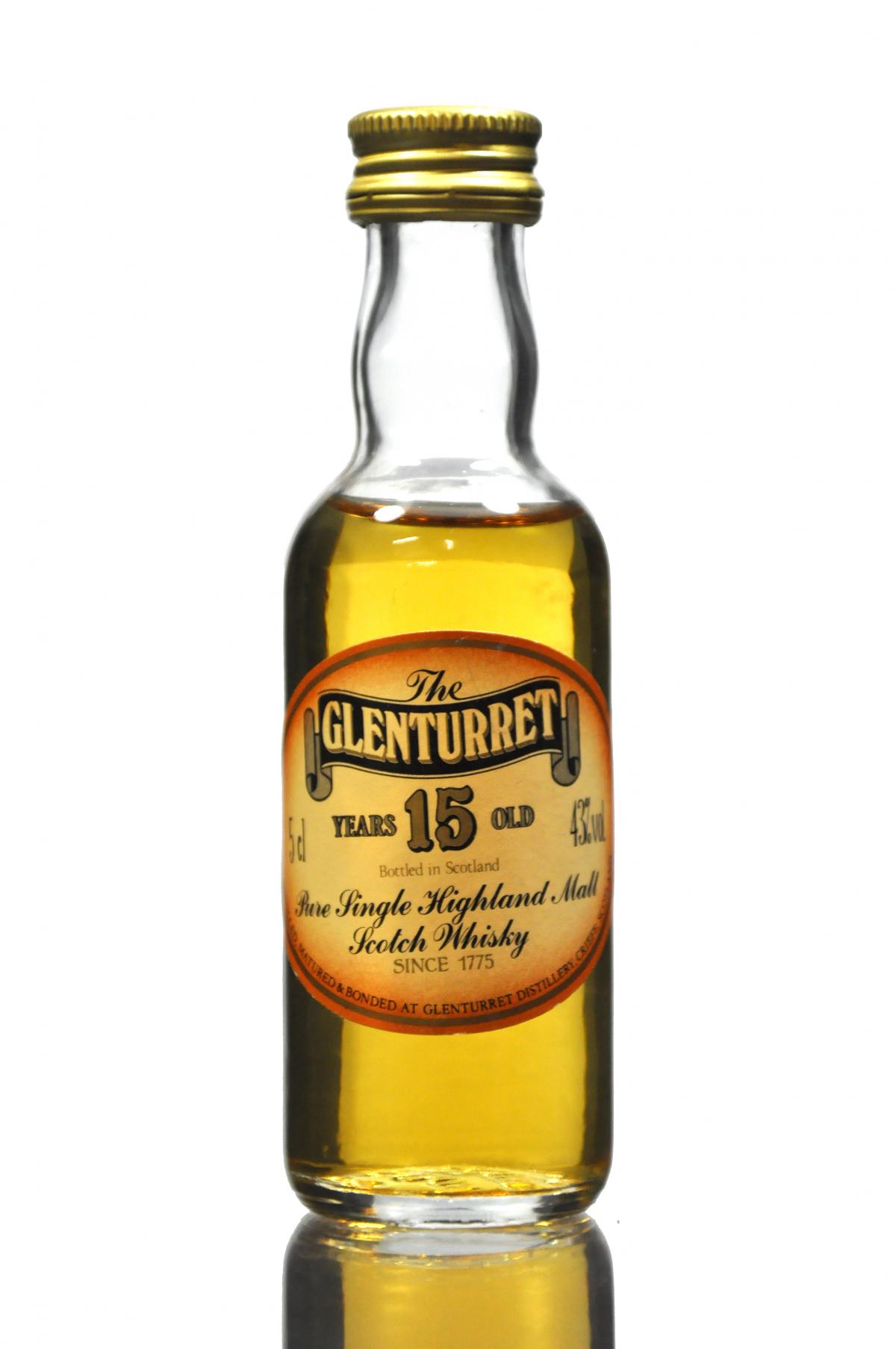 Glenturret 15 Year Old Miniature